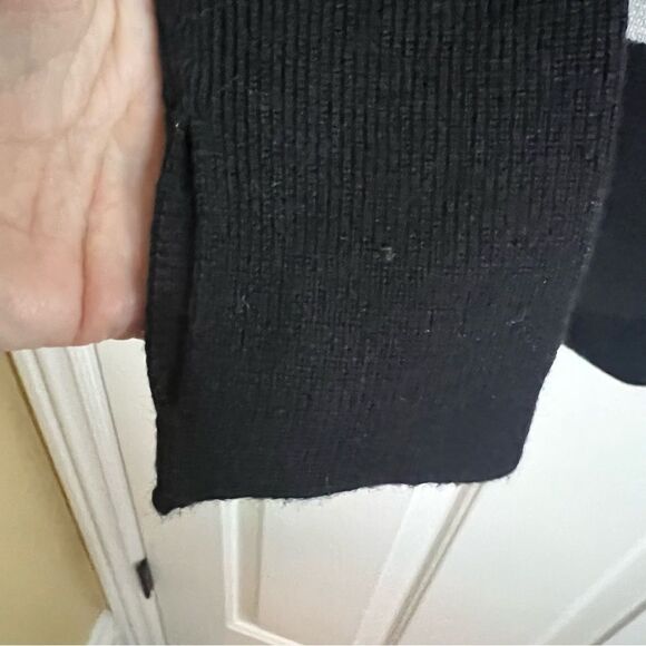 Sweaty Betty Jumper 100% Merino Wool Alpine Tunic Sweater Color Block Size Small - Picture 5 of 11